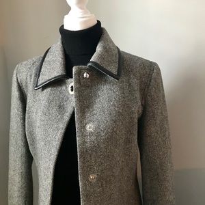 Coach tweed coat